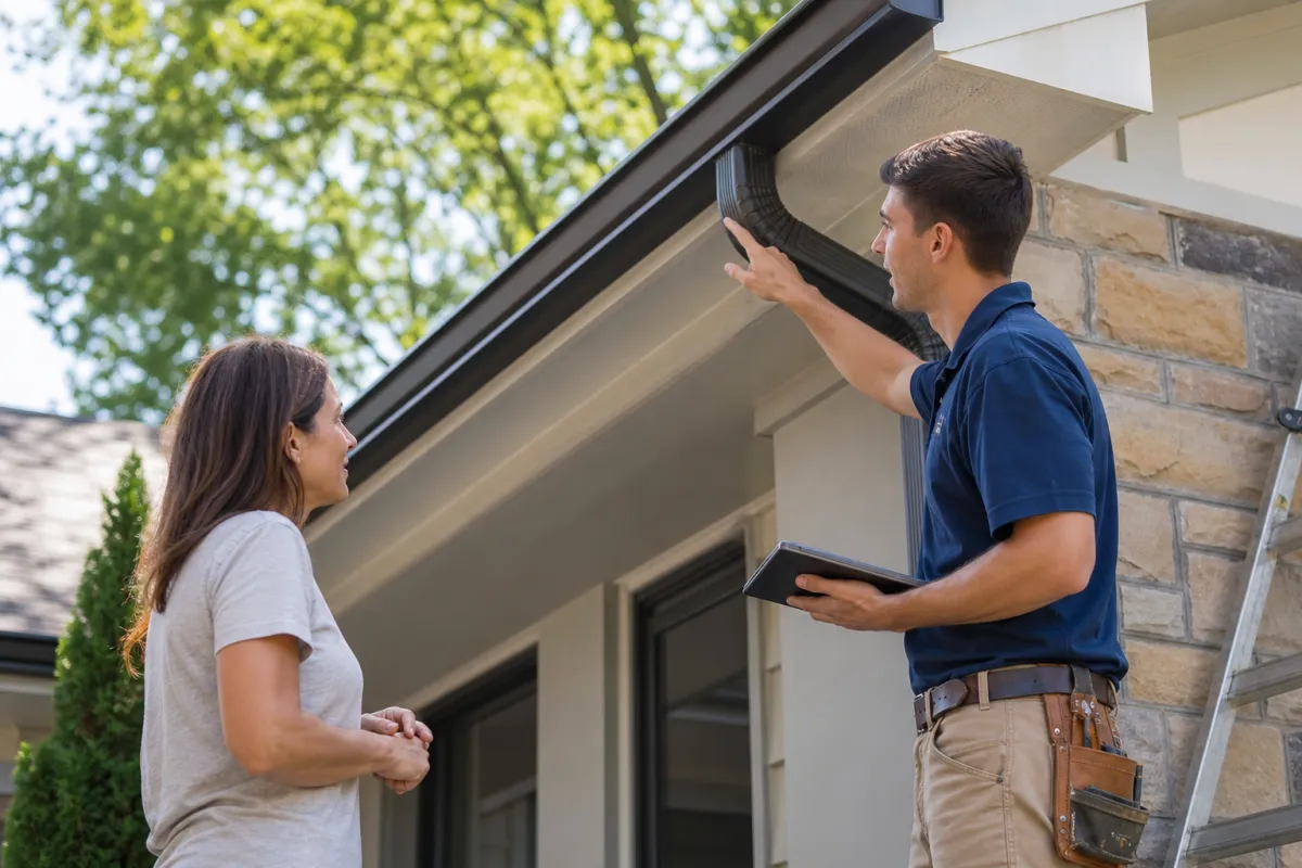 How gutter replacement gets handled