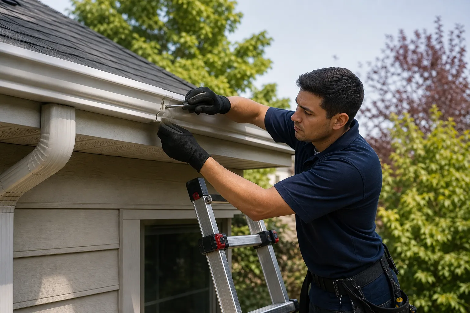 Stop gutter leaks at the source