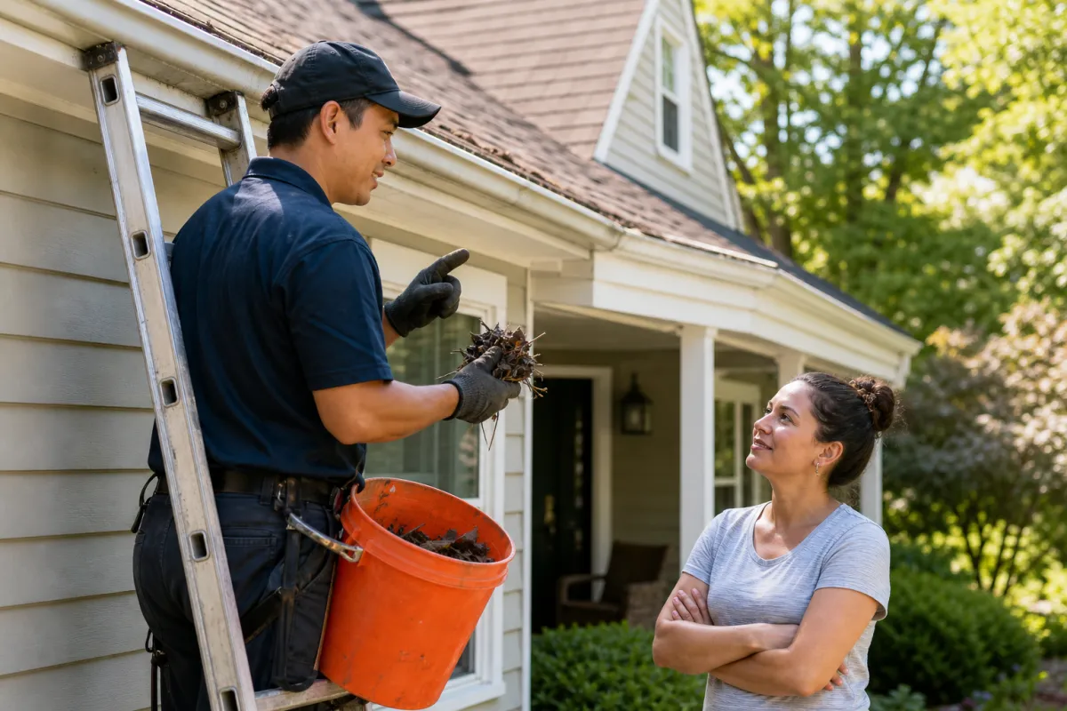 From booking to clean gutters