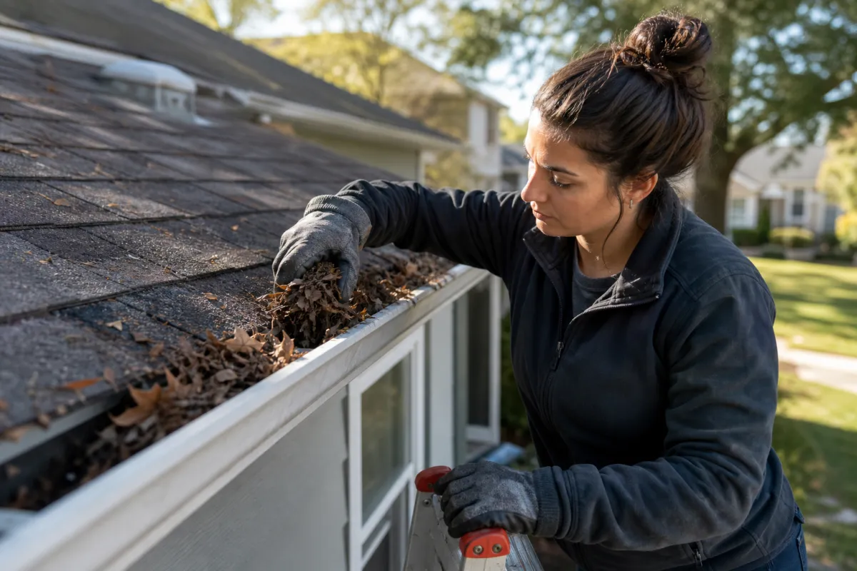 When gutter cleaning can’t wait