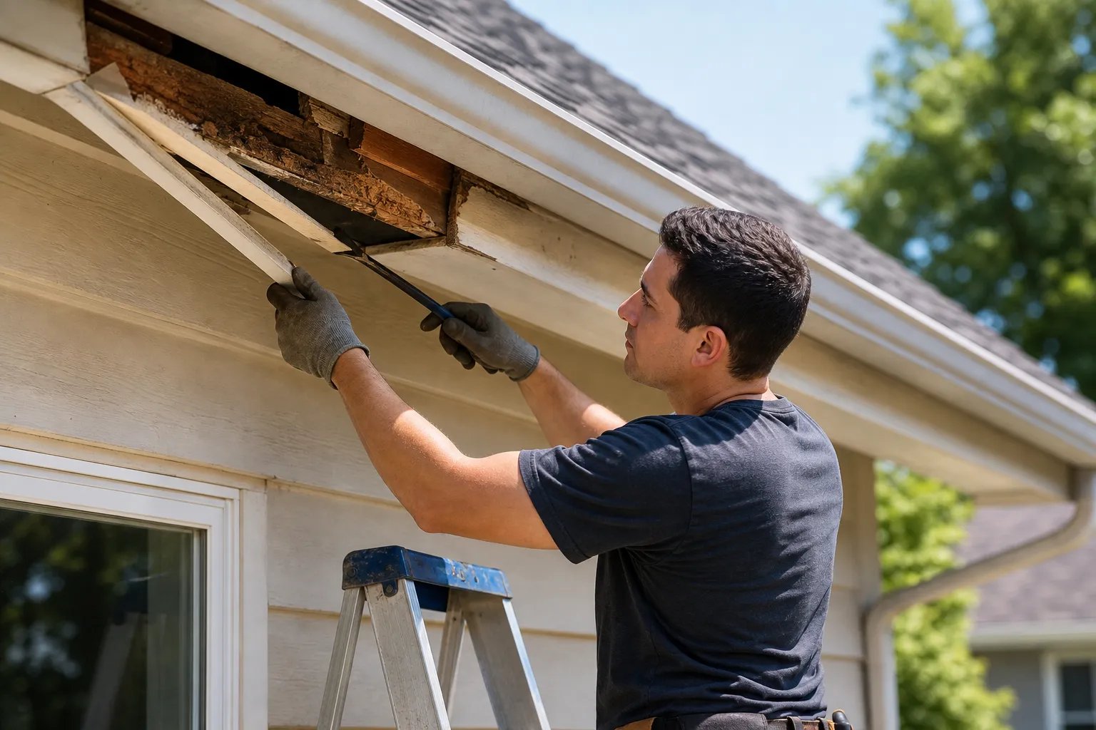 Fascia board repair