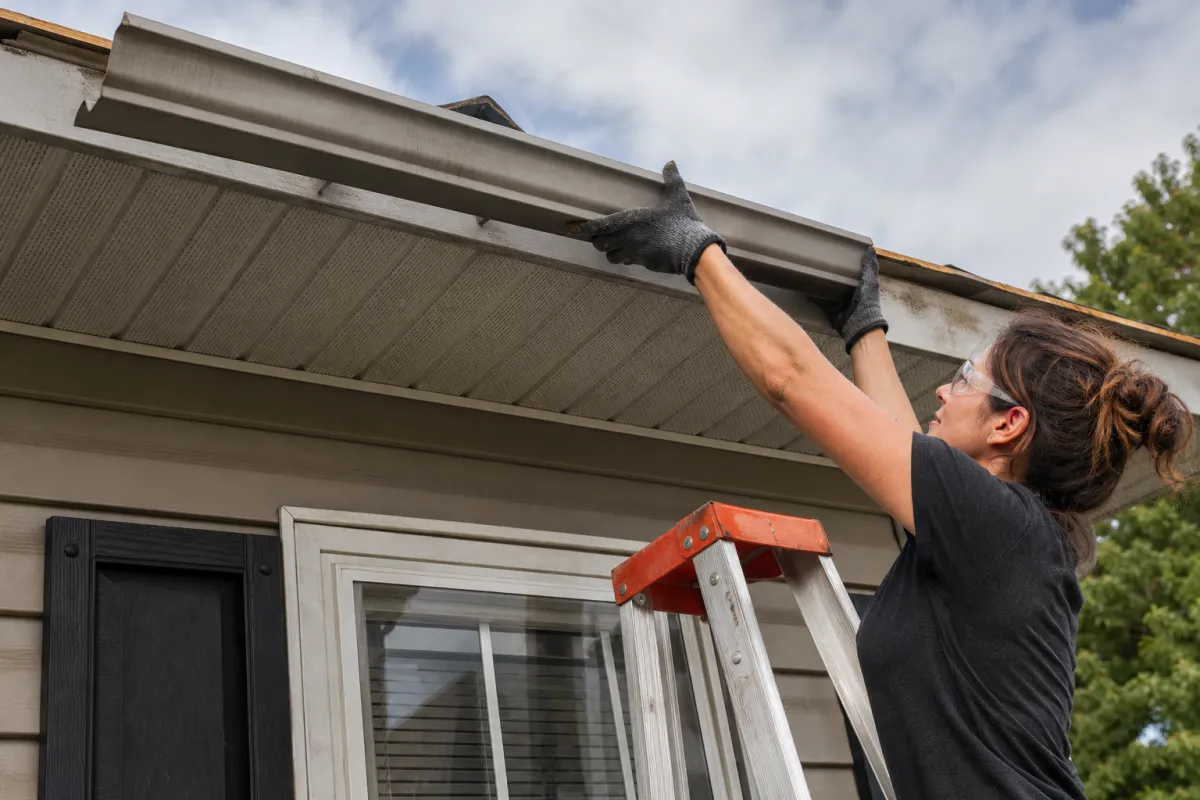 When worn gutters need real replacement