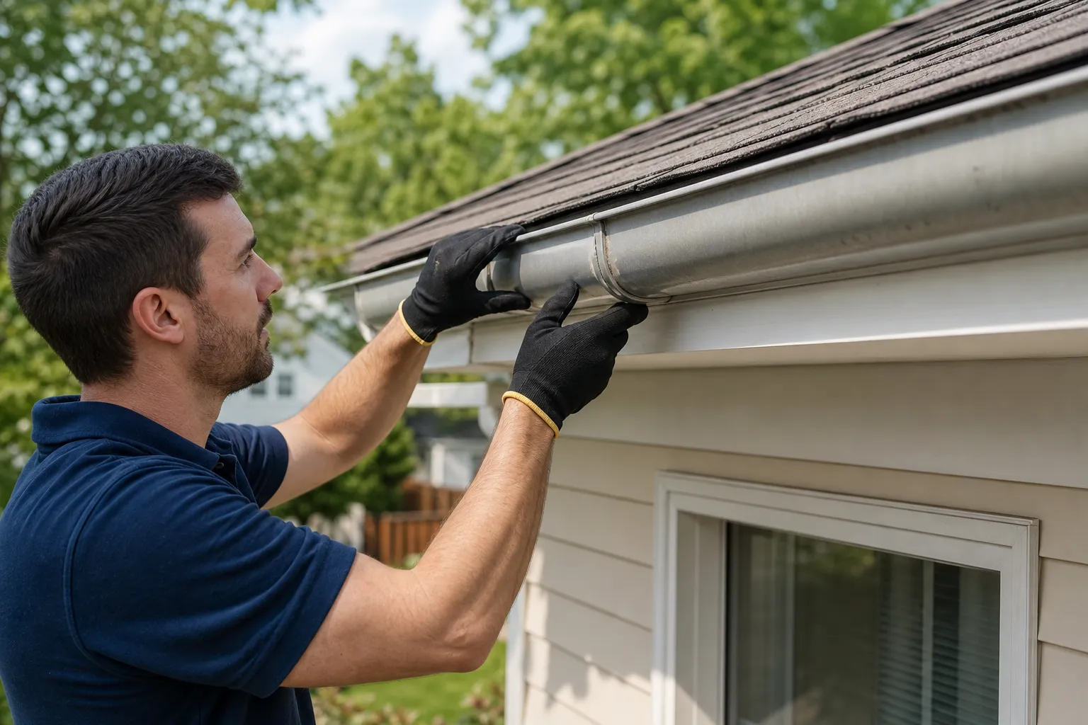 Gutter joint repair